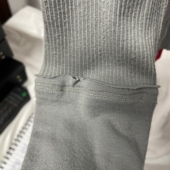 Levi's Ribbed Henley Top - Red - Picture 9 of 14